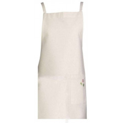 Tablier de cuisine Gardenia recyclé Ecru 110 x 80 - ECRU - 110 X 80