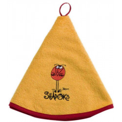 Essuie-mains Shadoks Diamètre 60 - JAUNE - ⌀ 60