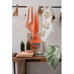 Torchon recyclé Tie&Dye 50 x 70 - CACTUS - 50 X 70