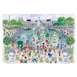 Set de table Jardin du Luxembourg Assortis 30 x 45 - ASSORTIS - 30 X 45